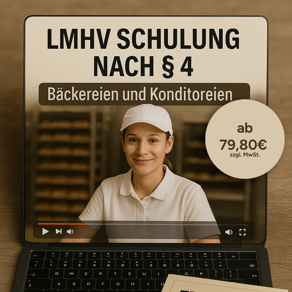 LMHV Schulung nach §4 - Bäckereien und Konditoreien - swhs-lmhv