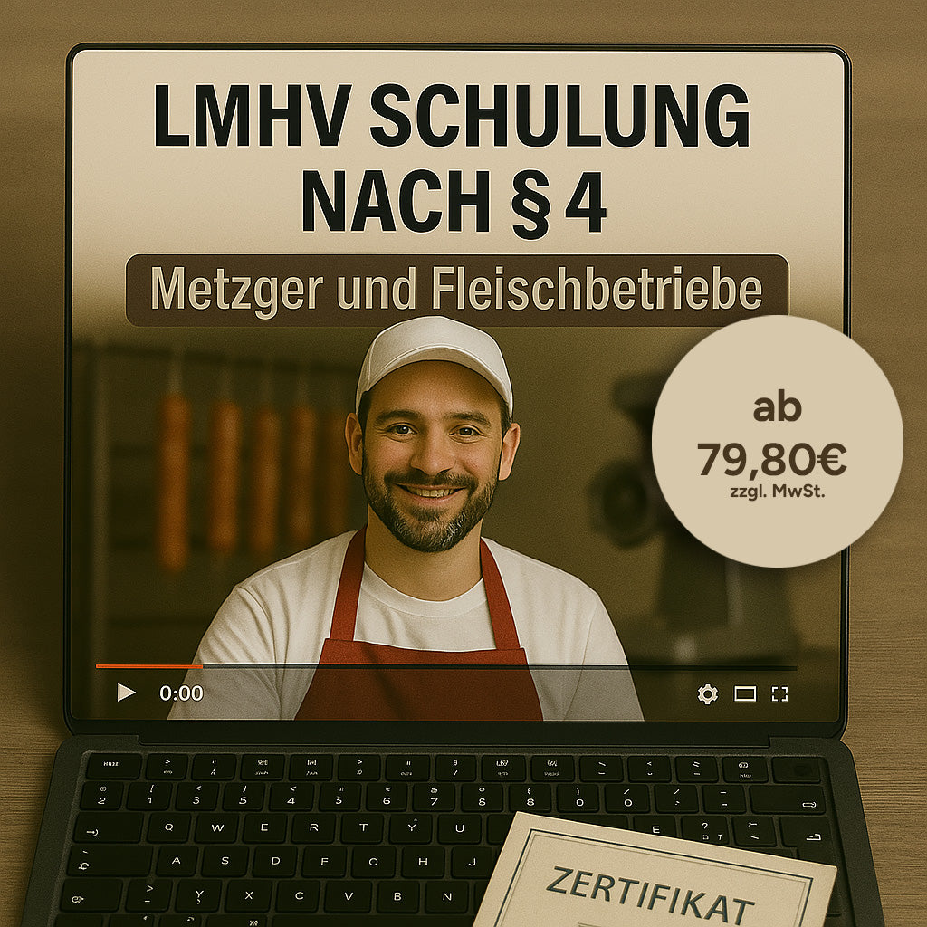 LMHV Schulung nach §4 - Metzger und Fleischbetriebe - swhs-lmhv