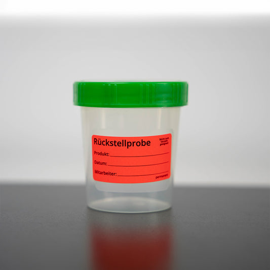 Rückstell-Probenbecher –  125 ml - swhs-lmhv